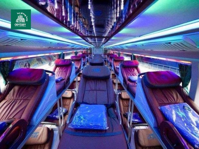 hanoi to ha giang sleeper bus 1
